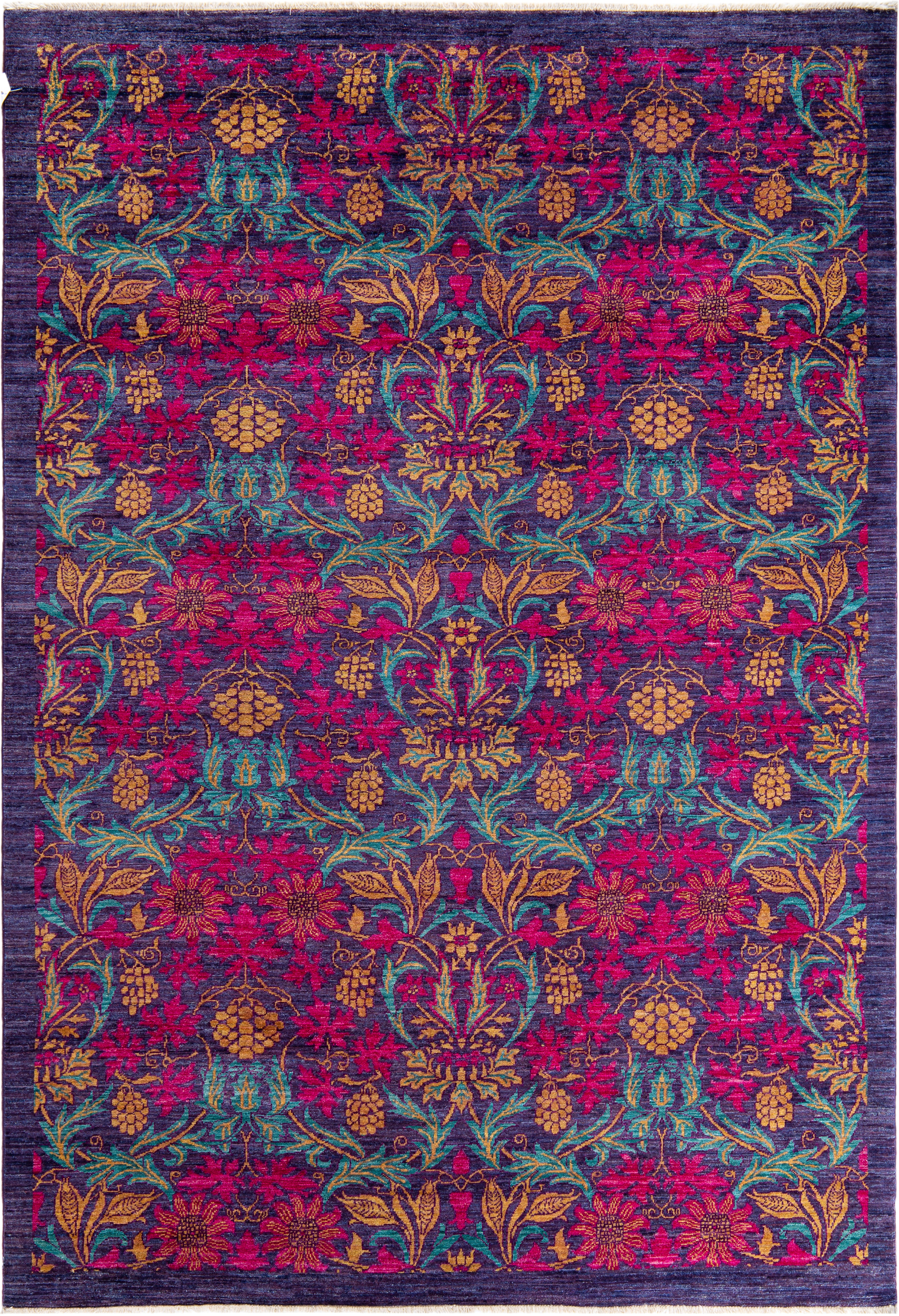 Merrivale Plum El Dokuma Yün Halı 264 x 182 cm