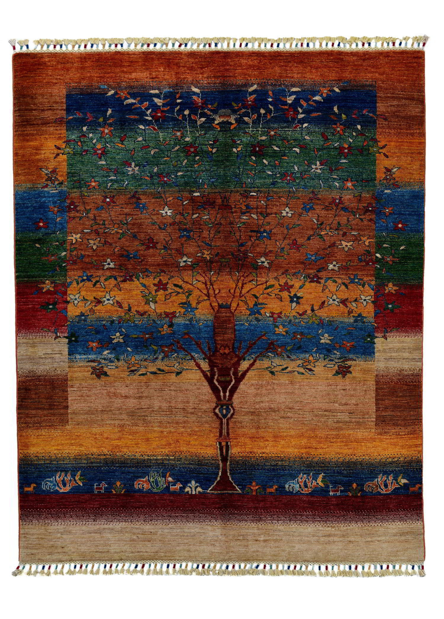 Mythara El Dokuma Yün Halı 199x155 cm