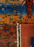 Mythara Hand-Woven Wool Carpet 199x155 cm