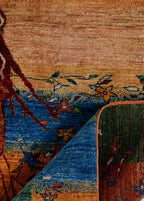 Mythara Hand-Woven Wool Carpet 199x155 cm