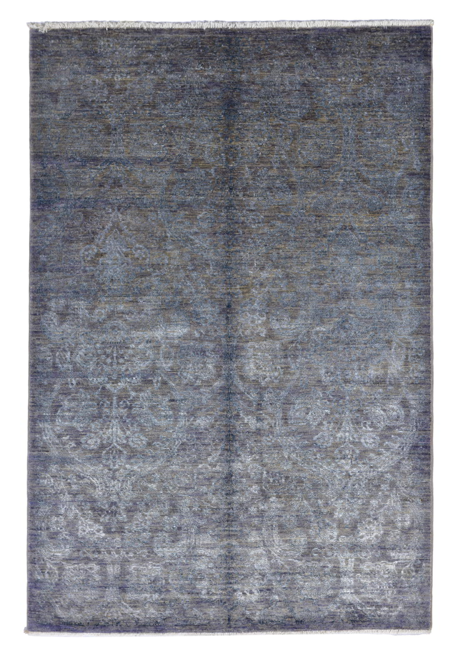 Nuvien El Dokuma Yün ve İpek Halı 186x129 cm