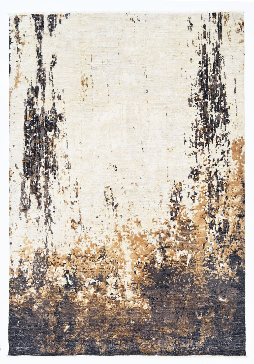 Ivory Echo El Dokuma Yün ve İpek Halı 244x168 cm