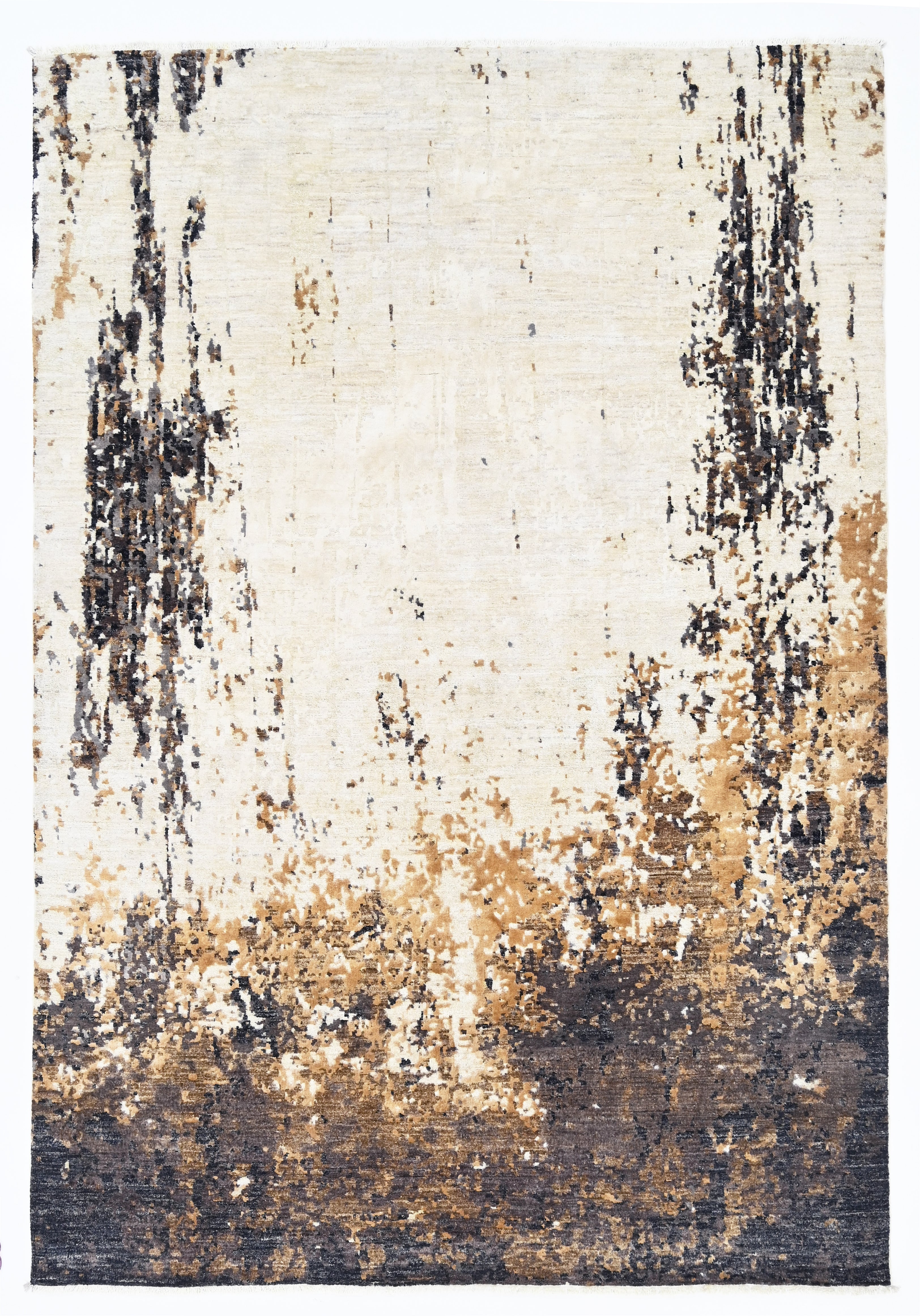 Ivory Echo El Dokuma Yün ve İpek Halı 244x168 cm