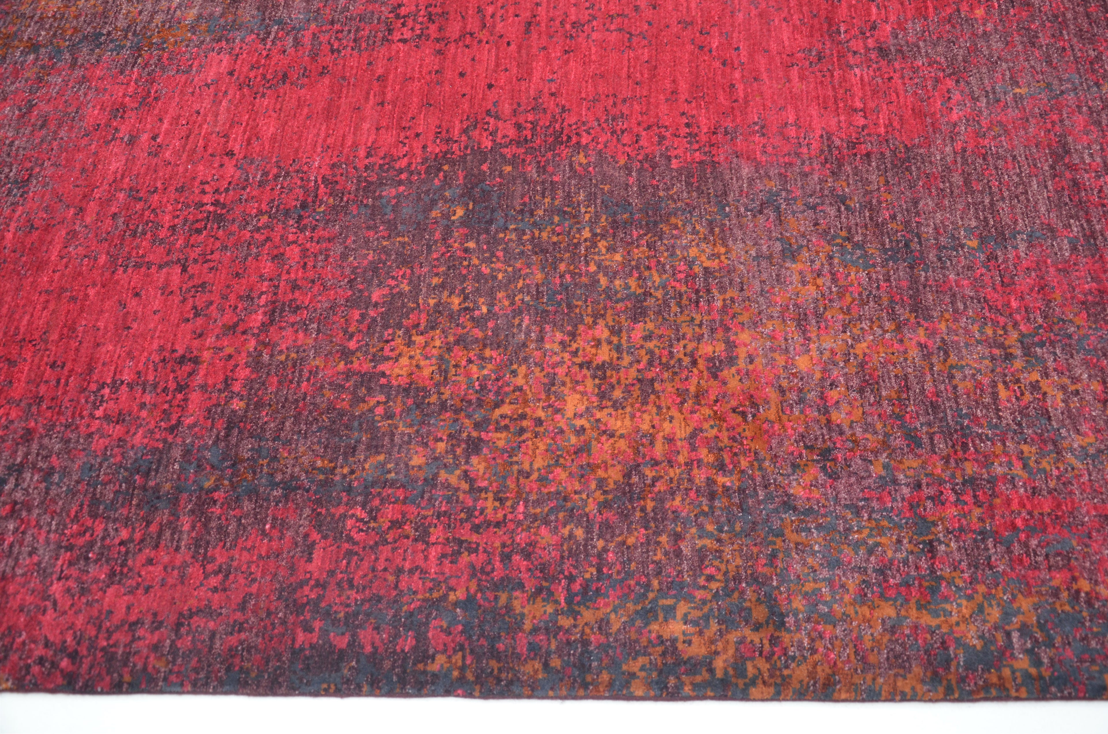 Cerulean Haze El Dokuma Yün ve İpek Halı 244x170 cm