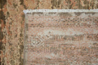 Sand Hand-Woven Wool and Silk Carpet 242x171 cm
