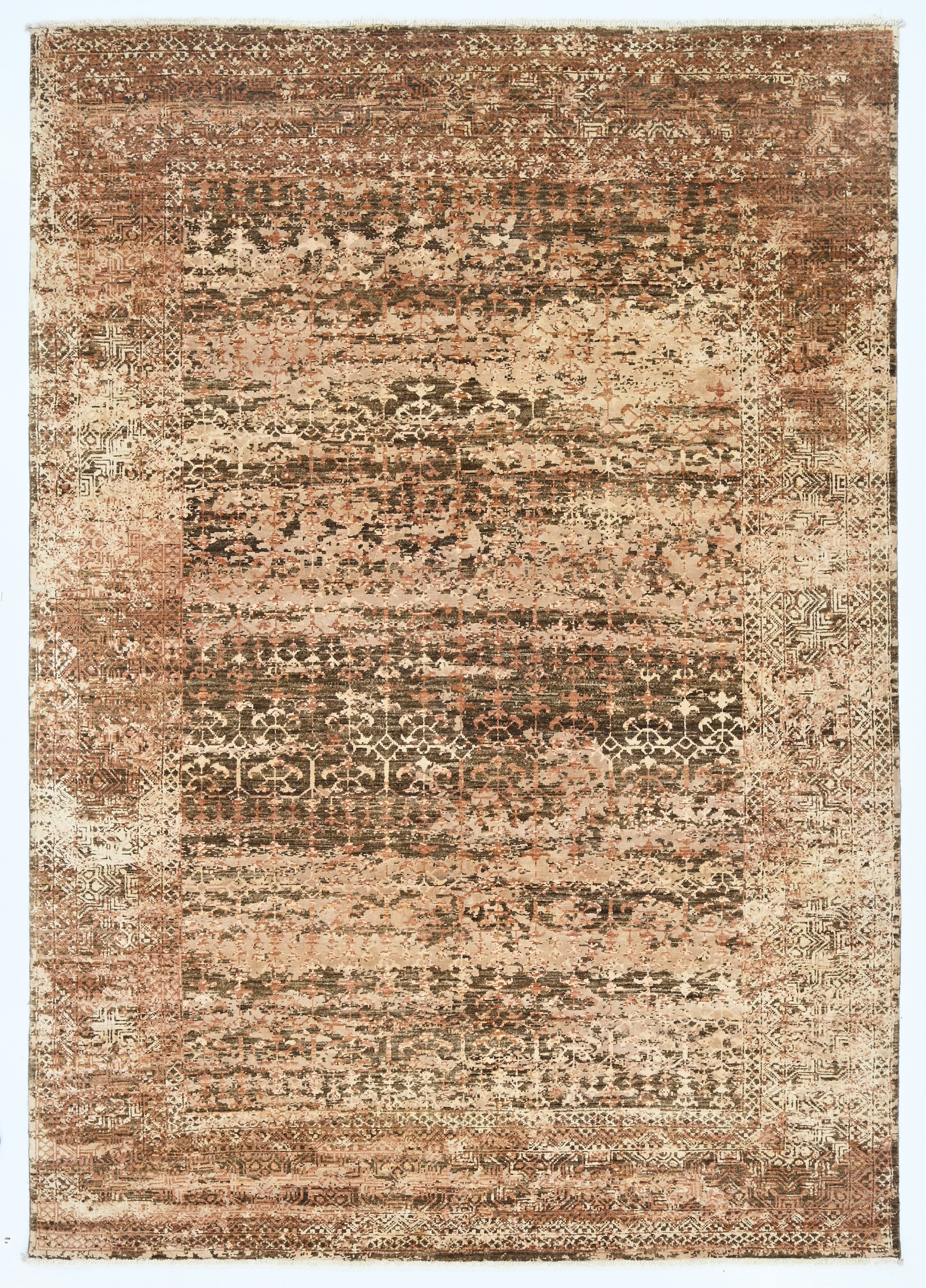 Sand El Dokuma Yün ve İpek Halı 242x171 cm
