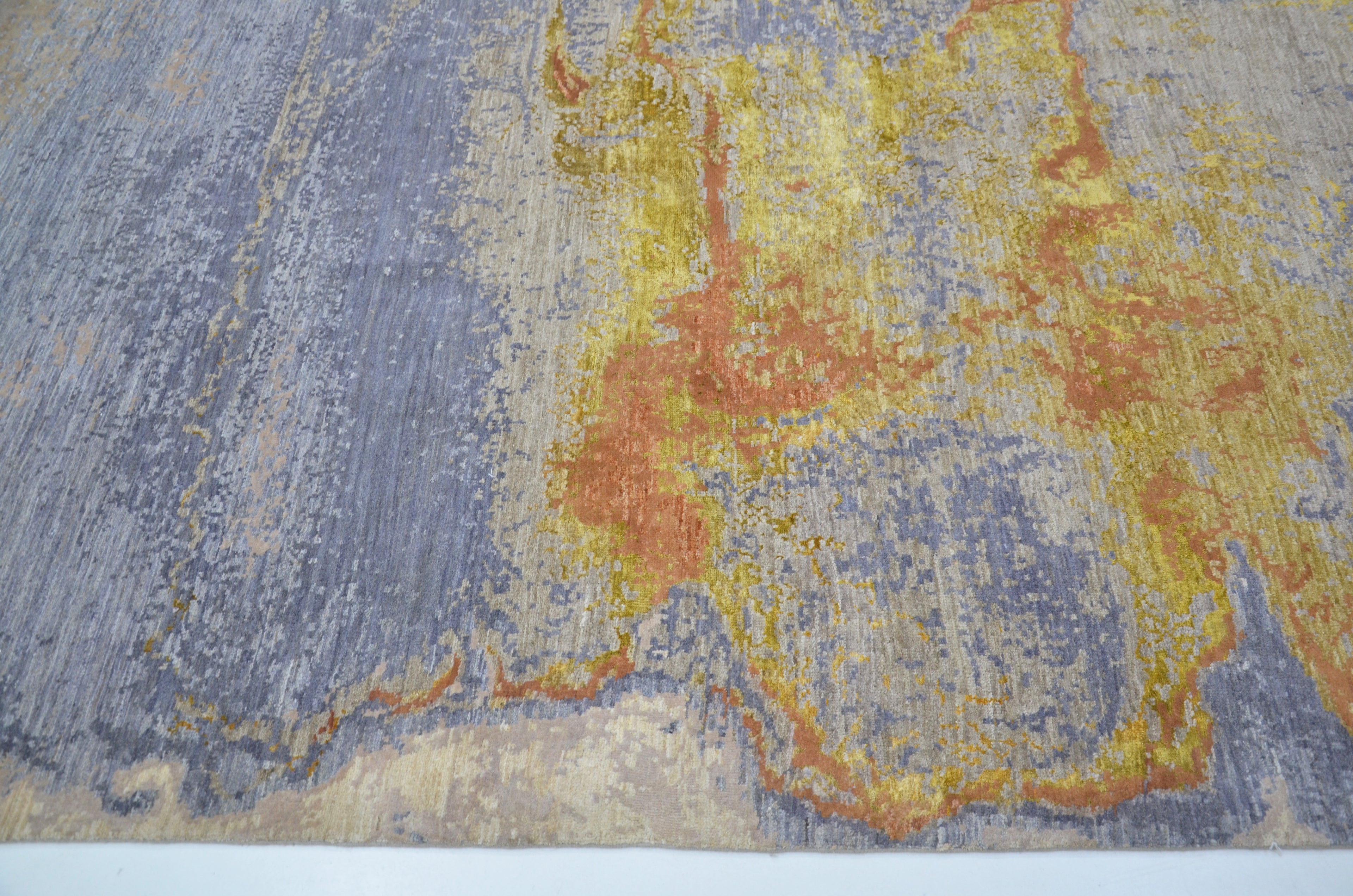 Pavement El Dokuma Yün ve İpek Halı 427x307 cm