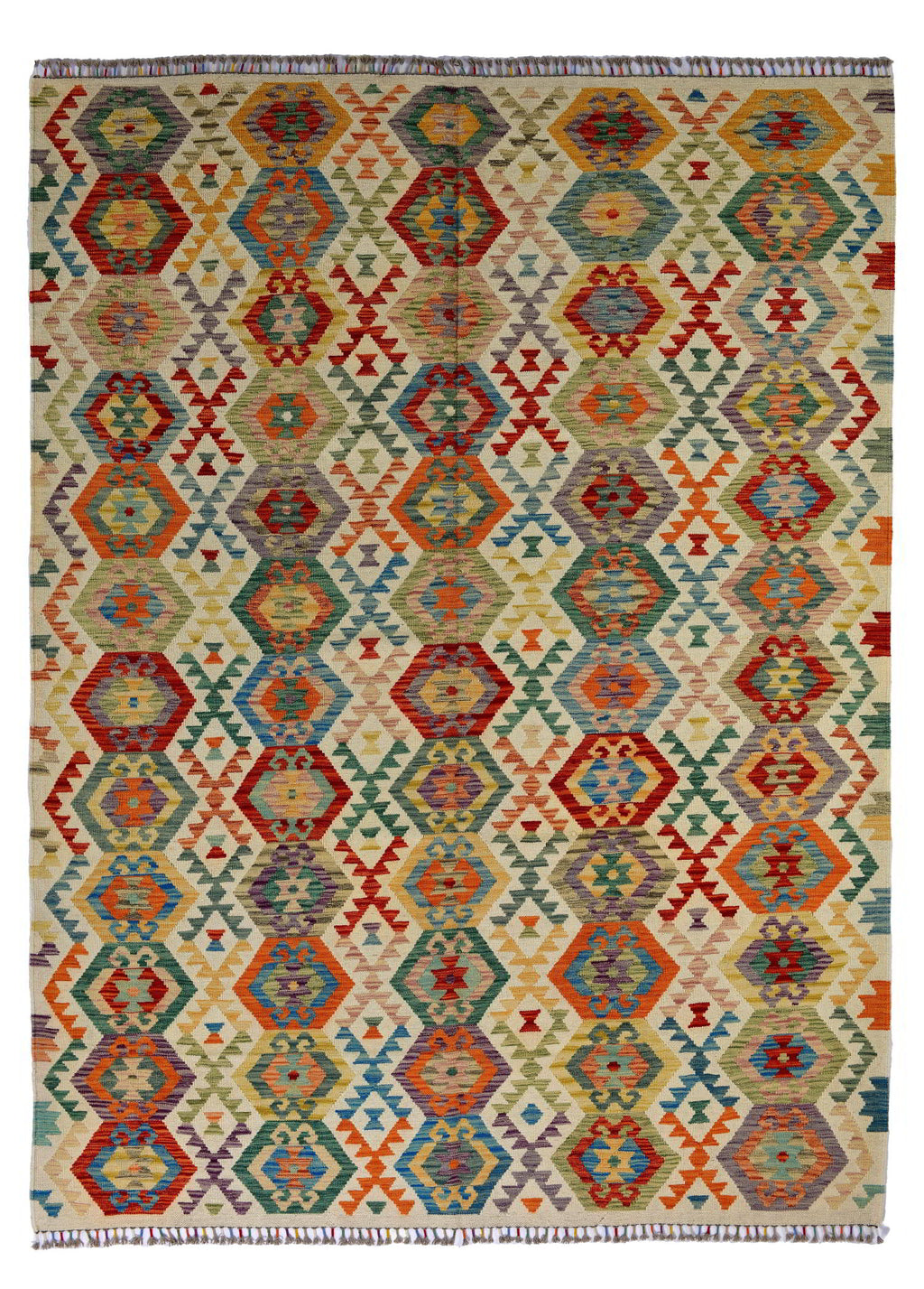 Solunna El Dokuma Yün Kilim 291x216 cm