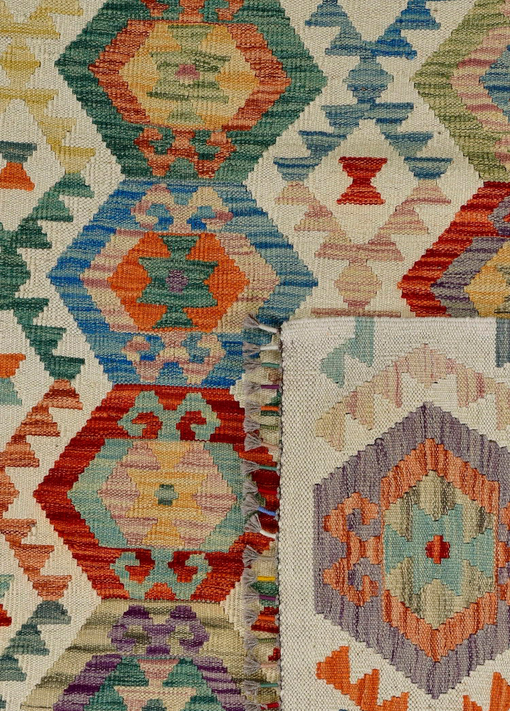 Solunna El Dokuma Yün Kilim 291x216 cm
