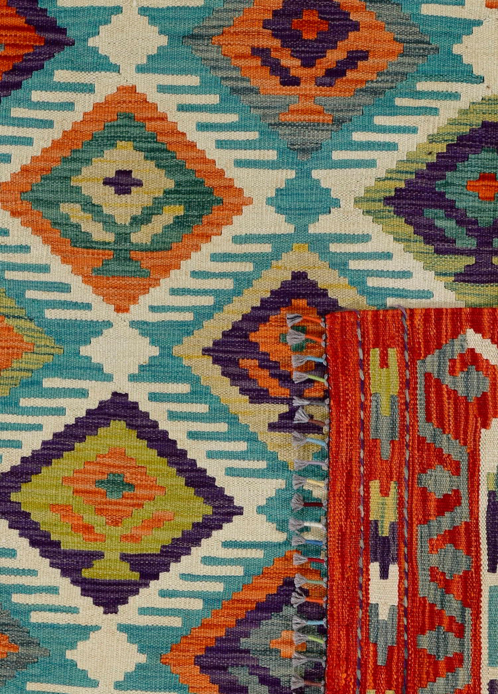 Zarvyn El Dokuma Yün Kilim 304x196 cm
