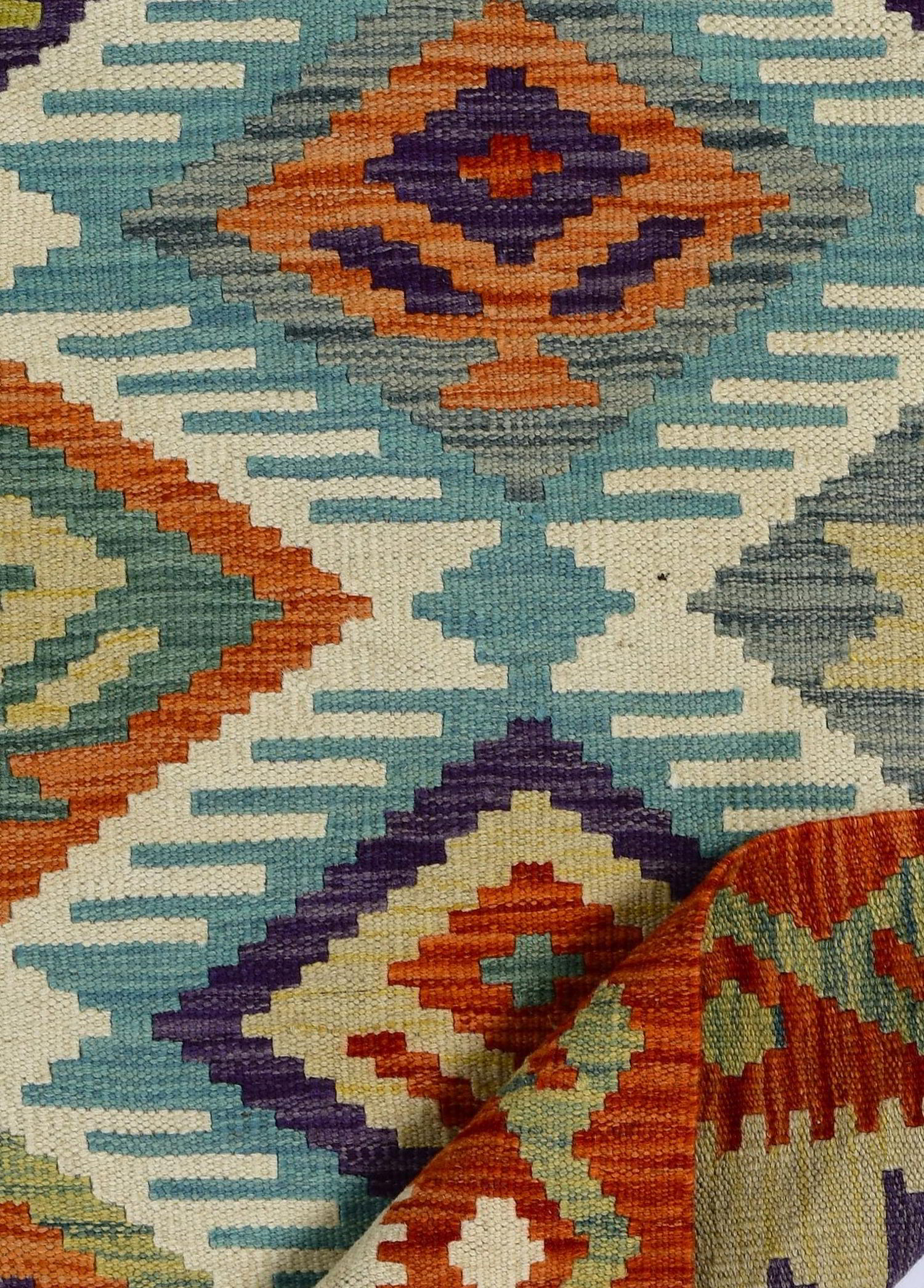 Zarvyn El Dokuma Yün Kilim 304x196 cm