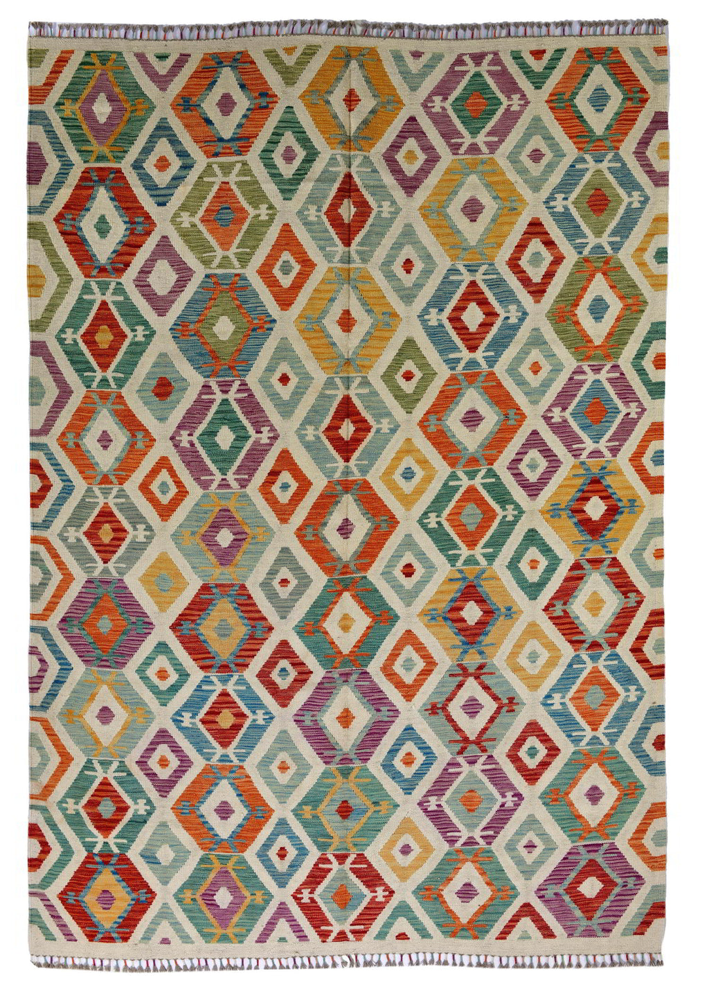 Orenda El Dokuma Yün Kilim 296x211 cm