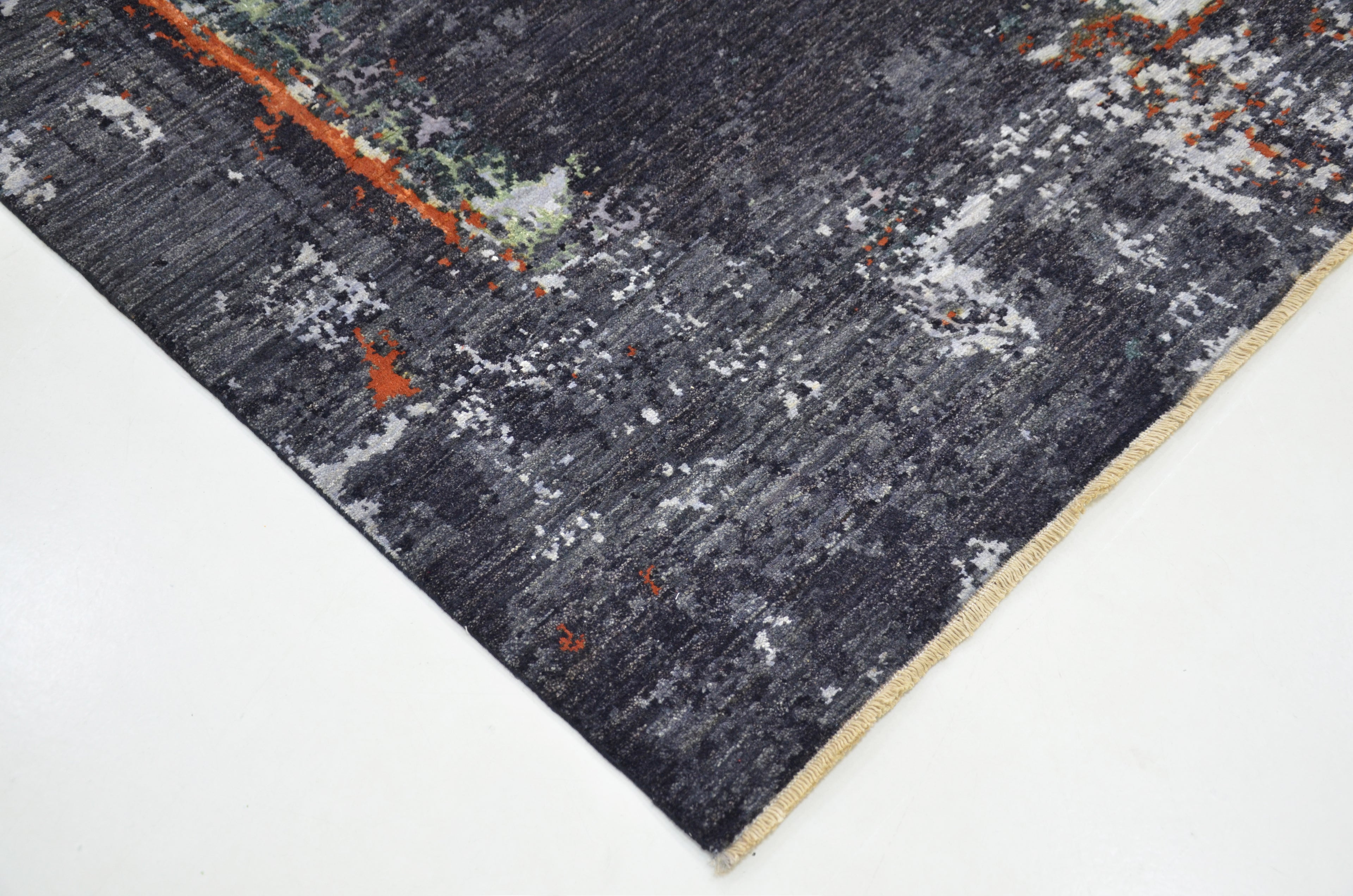 Ember Graphite El Dokuma Yün ve İpek Halı 245 x 167 cm