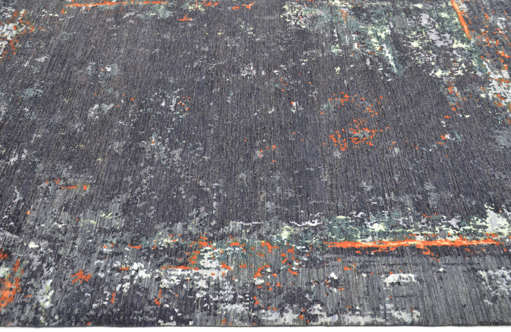 Ember Graphite El Dokuma Yün ve İpek Halı 245 x 167 cm