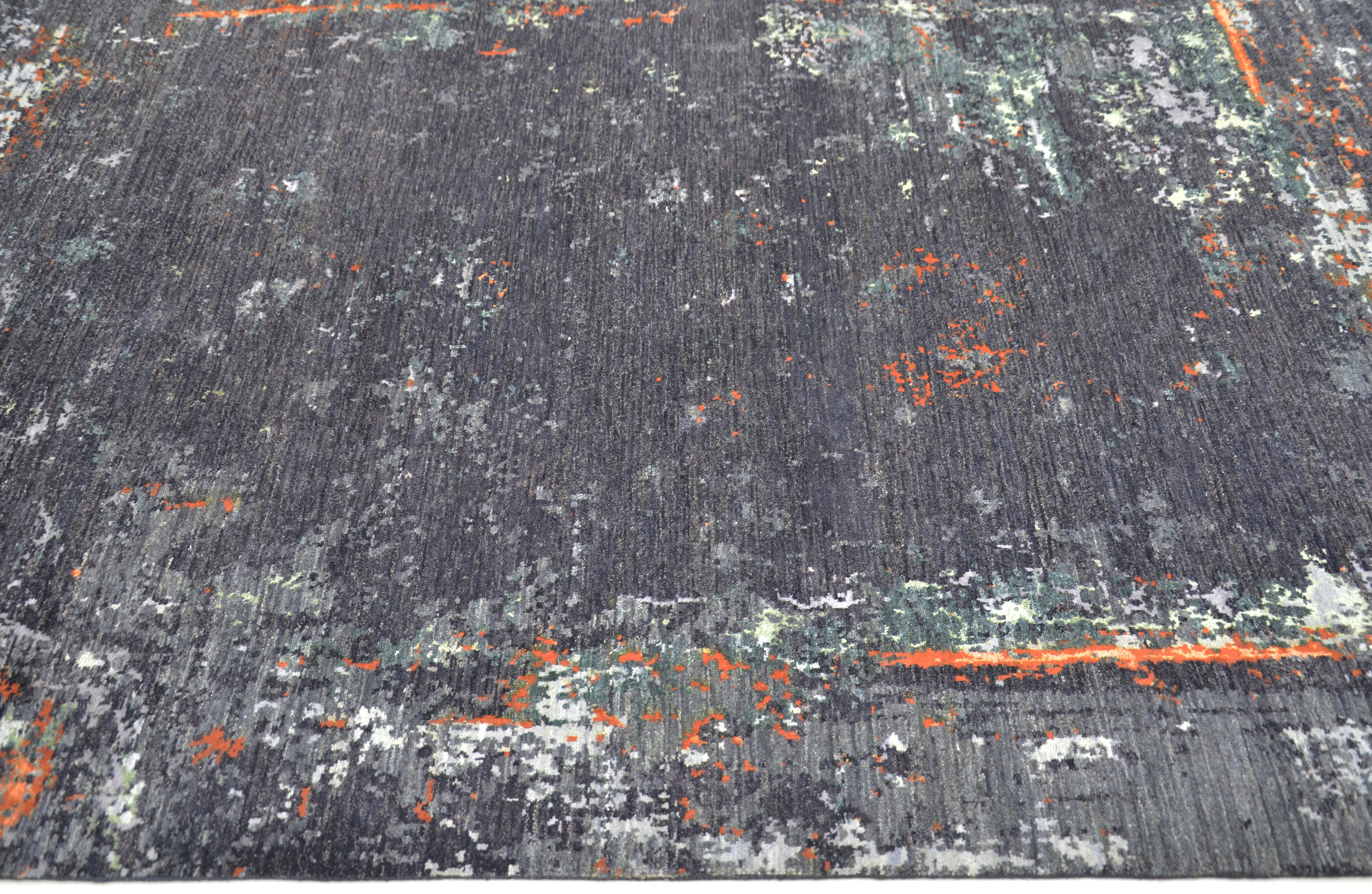 Ember Graphite El Dokuma Yün ve İpek Halı 245 x 167 cm