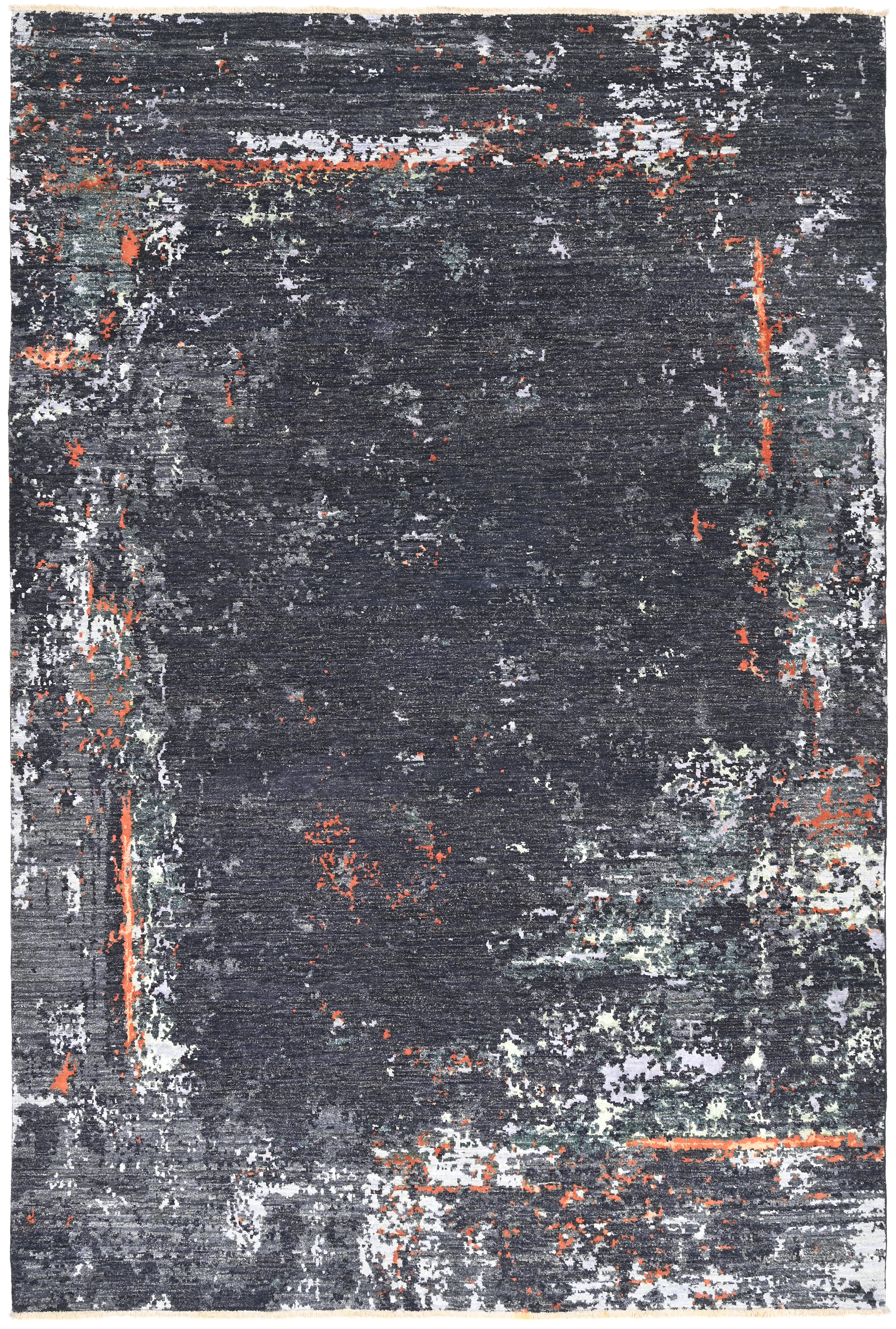 Ember Graphite El Dokuma Yün ve İpek Halı 245 x 167 cm