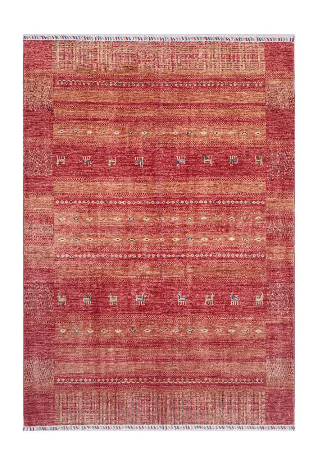 Nomad Hooves El Dokuma Yün ve İpek Halı 241x168 cm