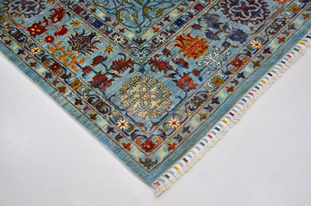 Mamlure Azure El Dokuma Yün Halı 303 x 203 cm