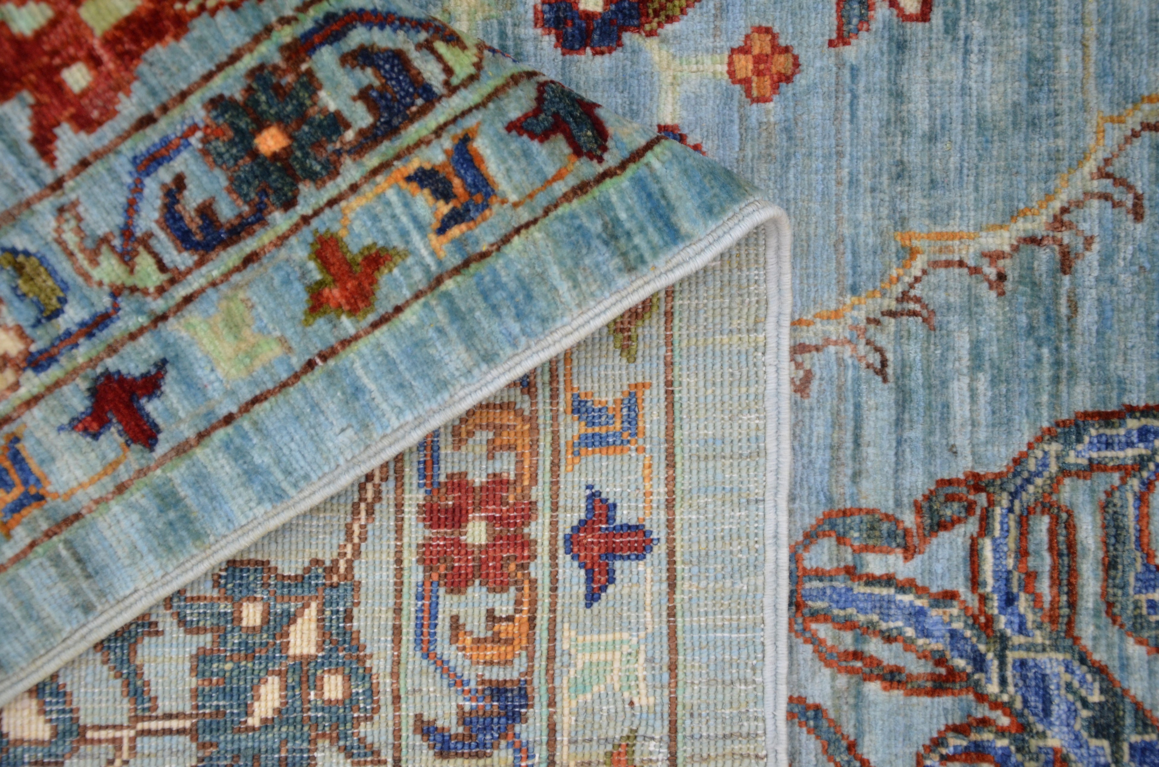 Mamlure Azure El Dokuma Yün Halı 303 x 203 cm