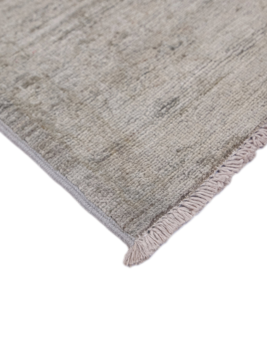Mocha Dust Hand-Woven Wool Rug 241x165 cm