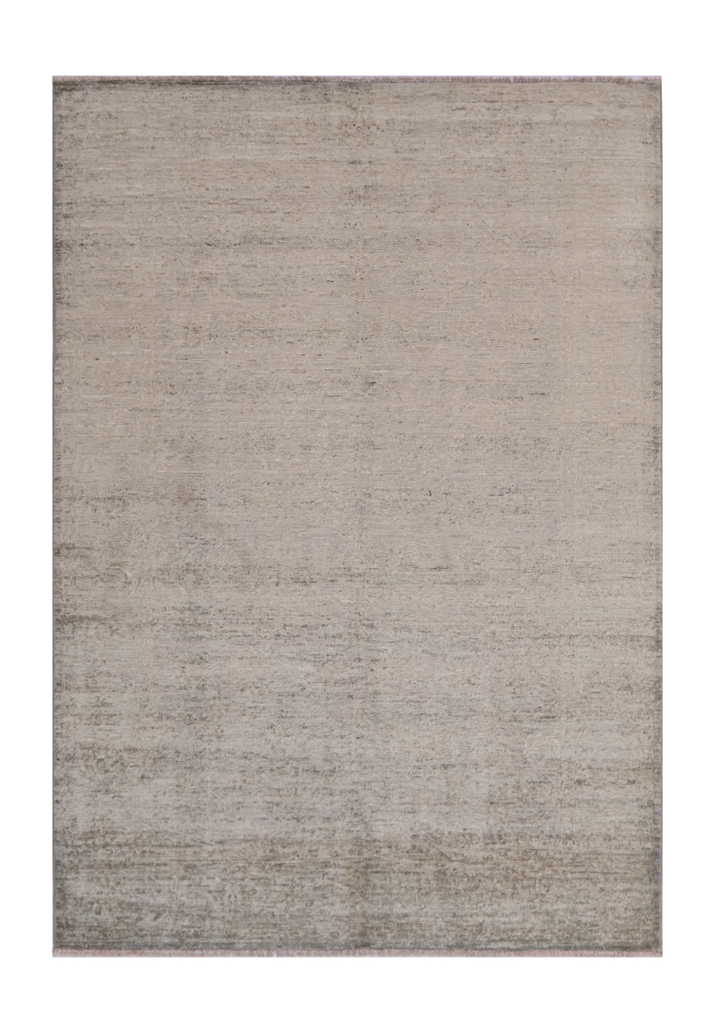 Mocha Dust Hand-Woven Wool Rug 241x165 cm