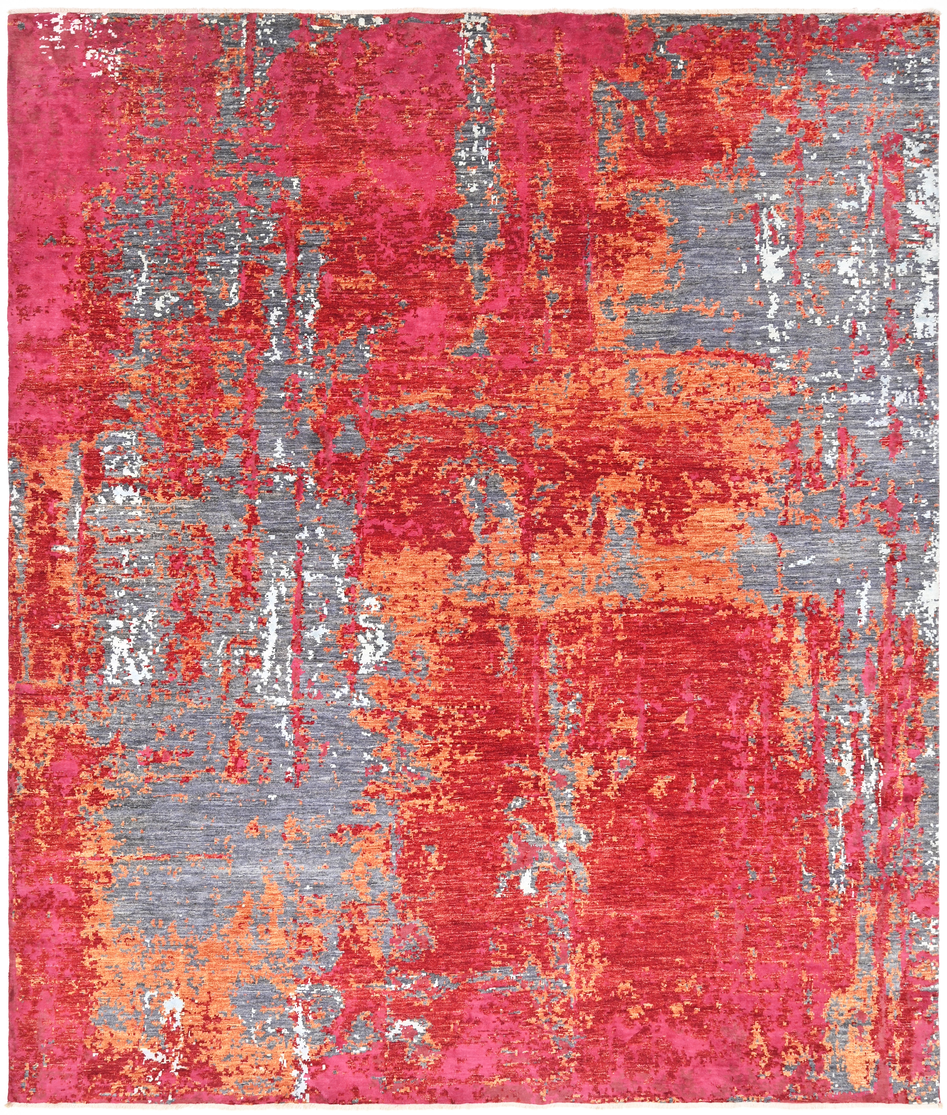 Amber Glow El Dokuma Yün ve İpek Halı 290x246 cm