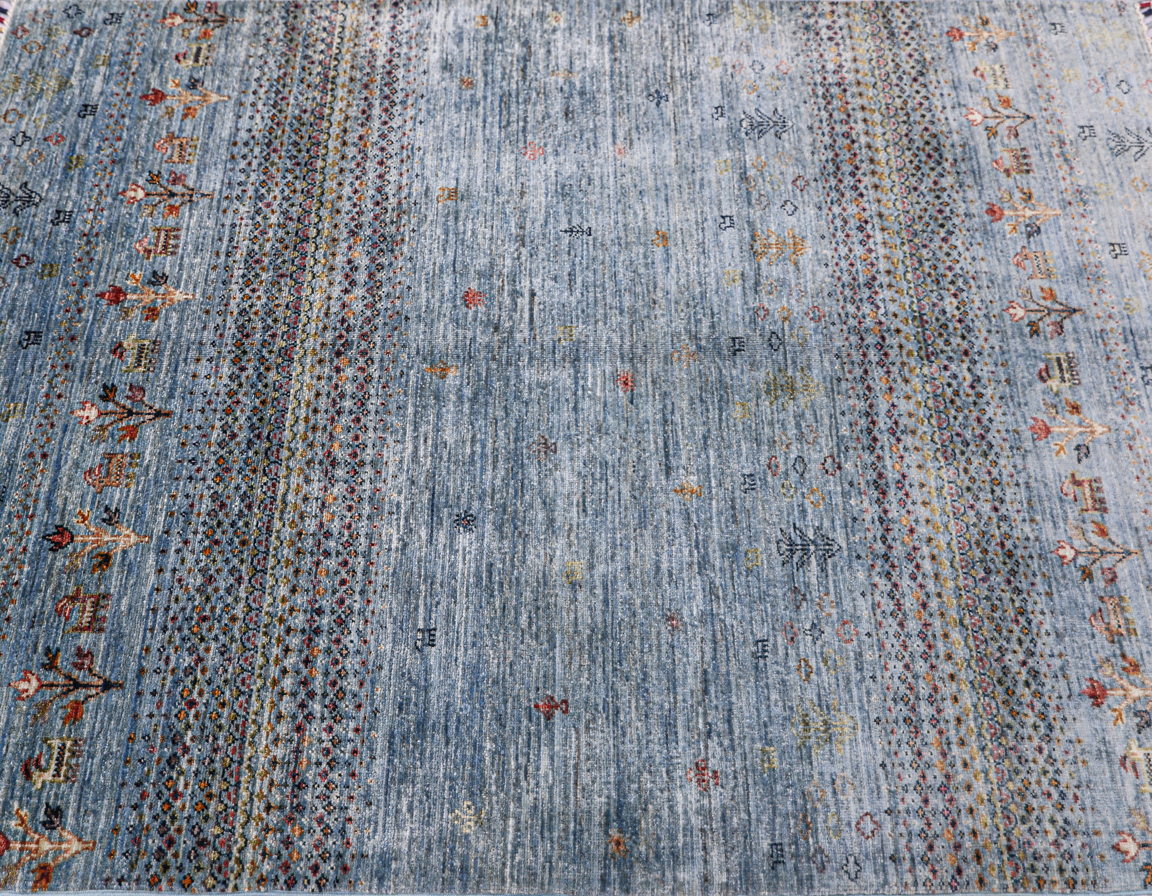 Nomadia Mist El Dokuma Yün Halı 171 x 123 cm