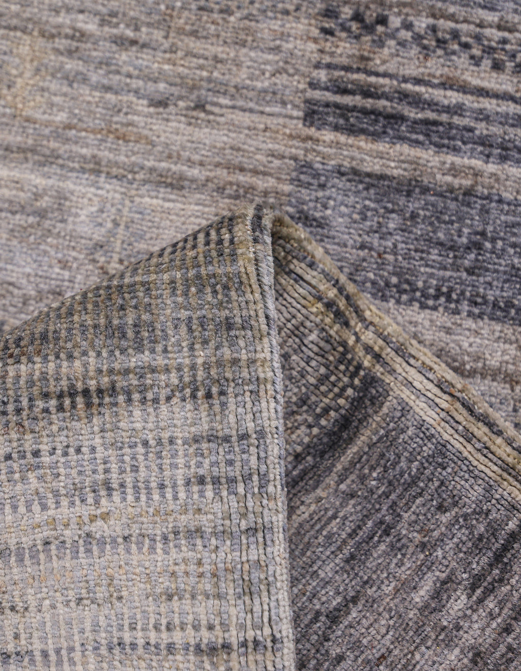 Nomadia Slate El Dokuma Yün Halı 177 x 121 cm