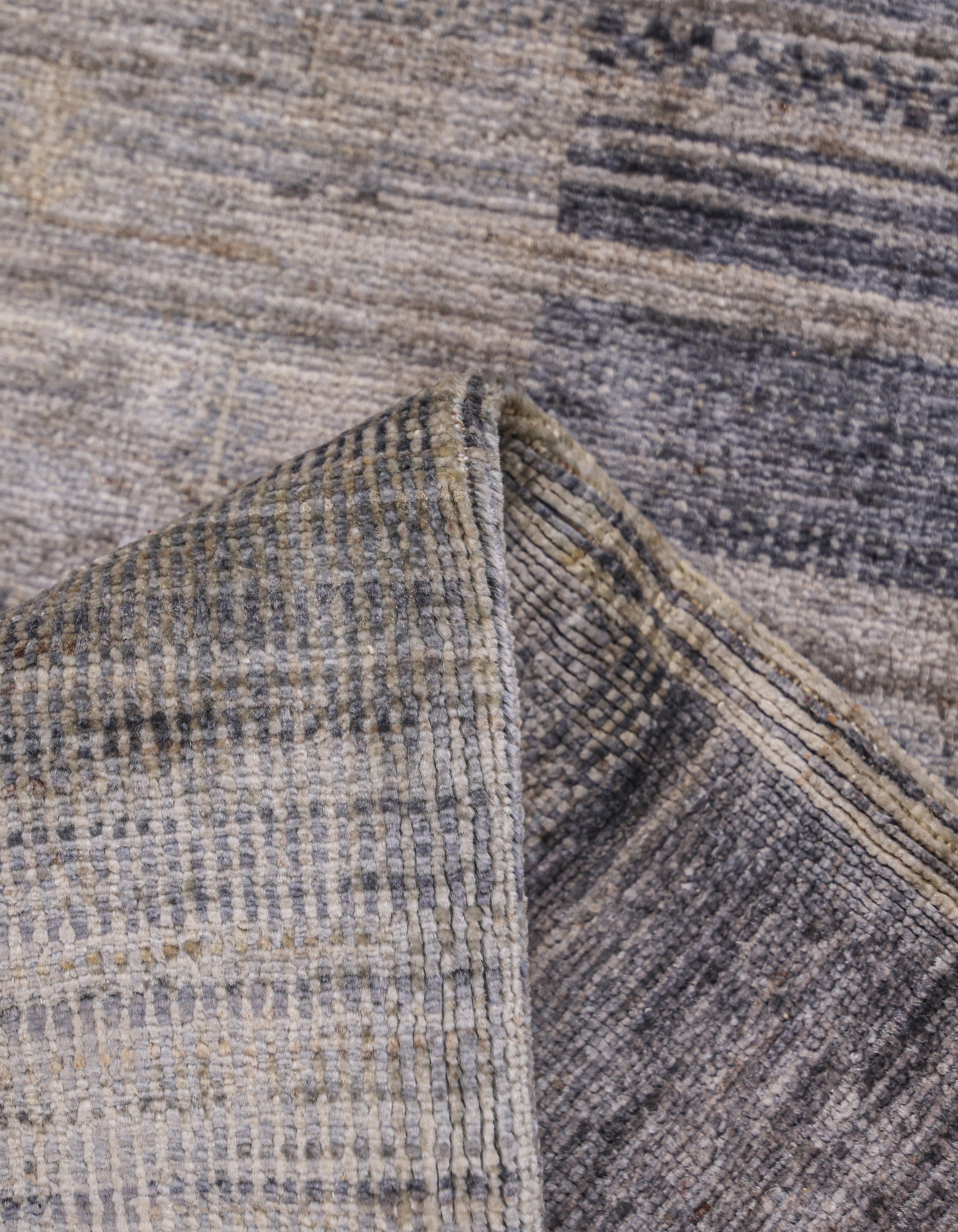 Nomadia Slate El Dokuma Yün Halı 177 x 121 cm