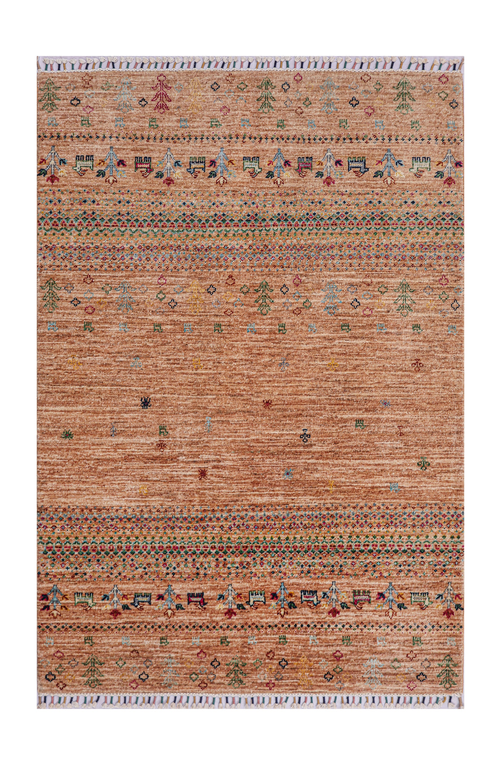 Nomadia Clay El Dokuma Yün Halı 178 x 121 cm