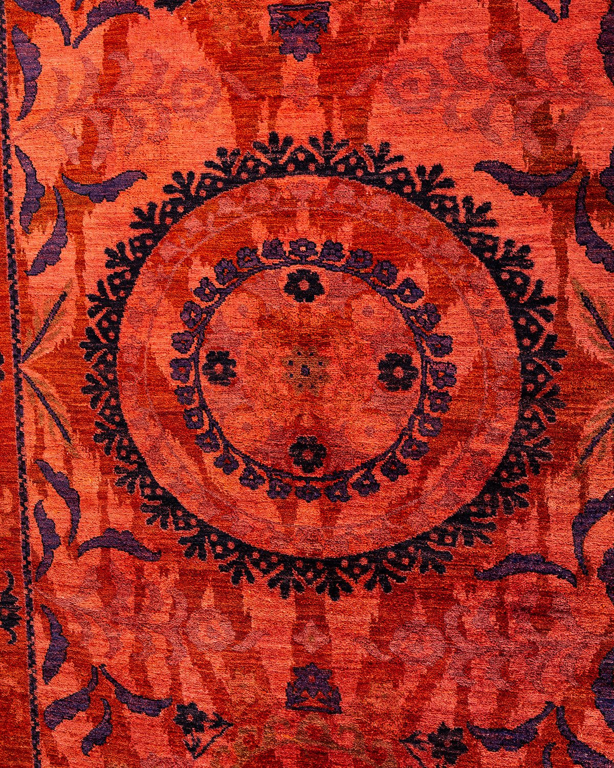 Arbour Hand-Woven Wool and Silk Carpet 259x182 cm