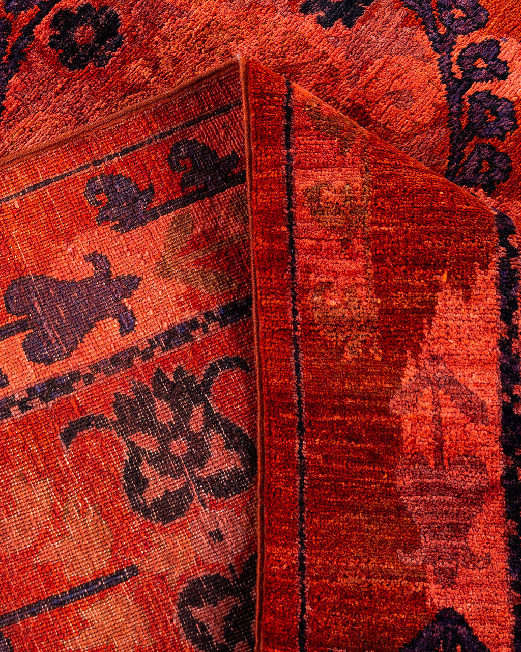 Arbour Hand-Woven Wool and Silk Carpet 259x182 cm