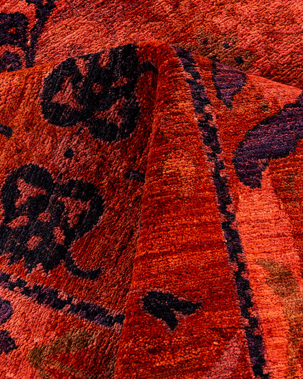 Arbour Hand-Woven Wool and Silk Carpet 259x182 cm