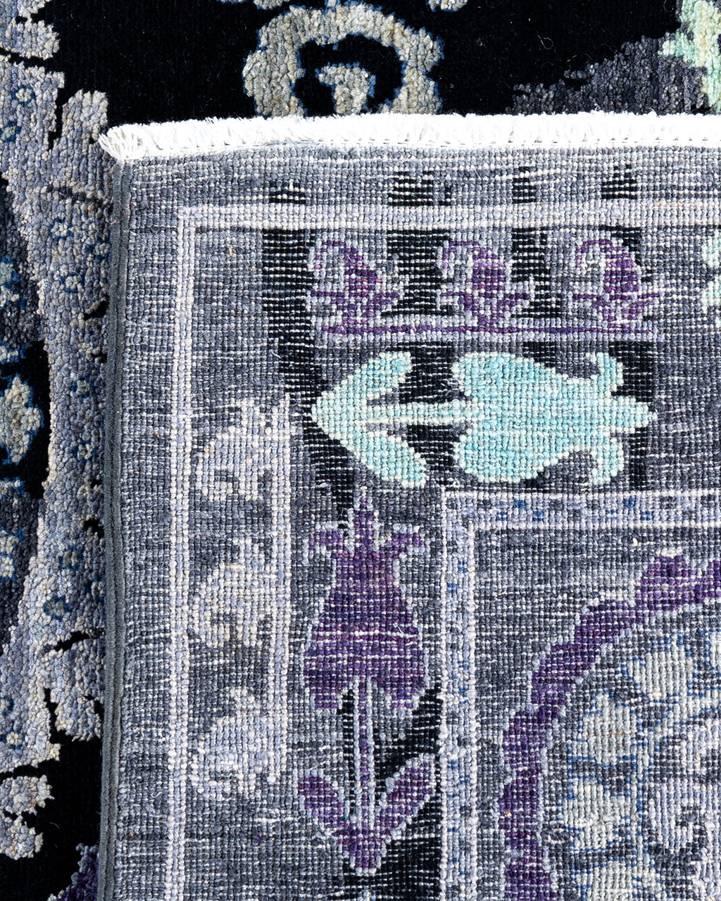 Willowmere Hand-Woven Wool and Silk Rug 241x161 cm
