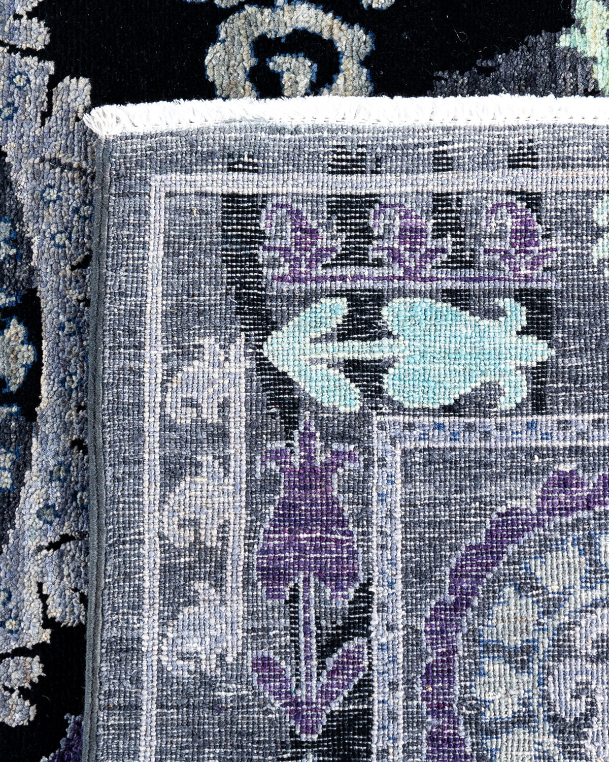 Willowmere Hand-Woven Wool and Silk Rug 241x161 cm