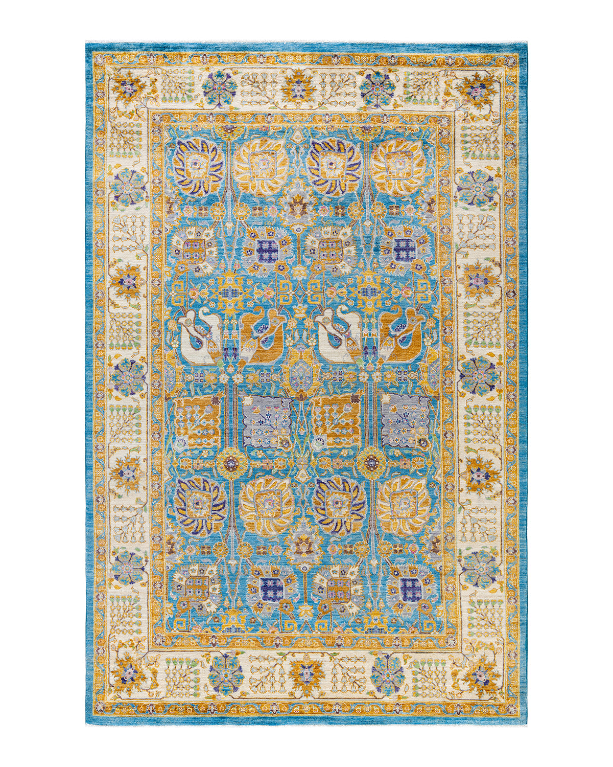 Dervish El Dokuma Yün ve İpek Halı 281x182 cm
