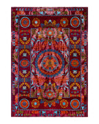 Khiva El Dokuma Yün ve İpek Halı 255x182 cm