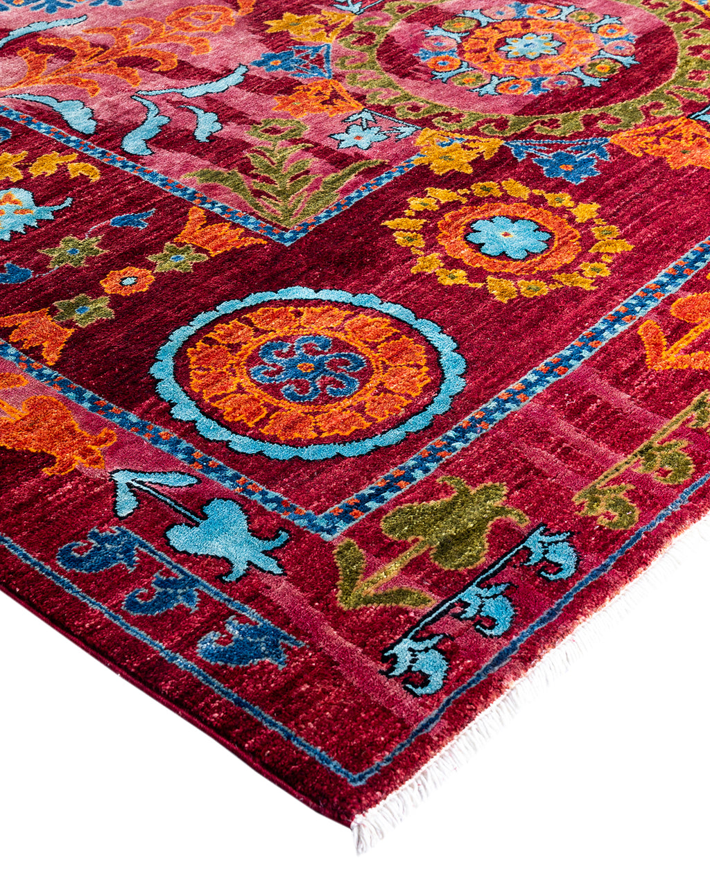Khiva El Dokuma Yün ve İpek Halı 255x182 cm