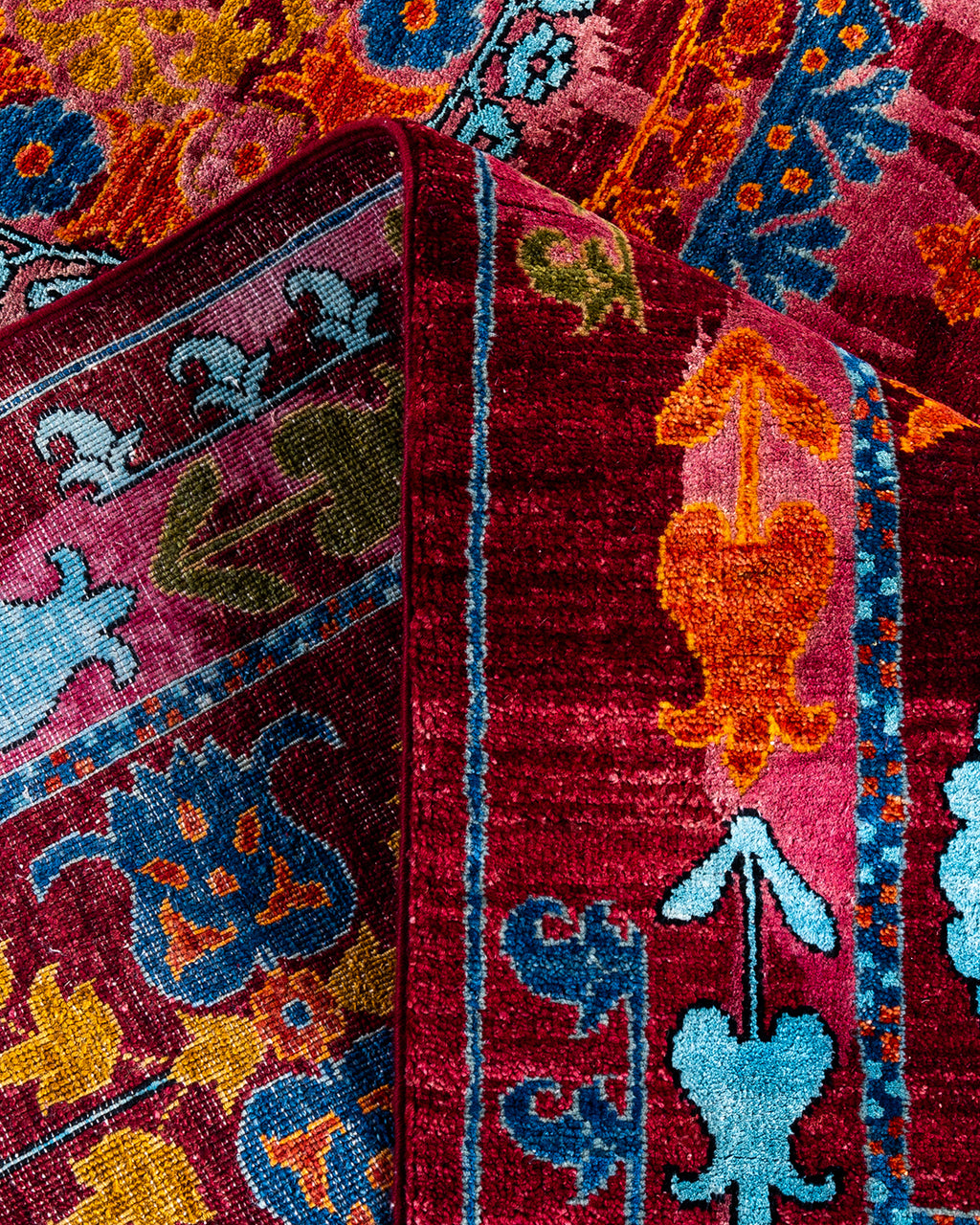 Khiva El Dokuma Yün ve İpek Halı 255x182 cm