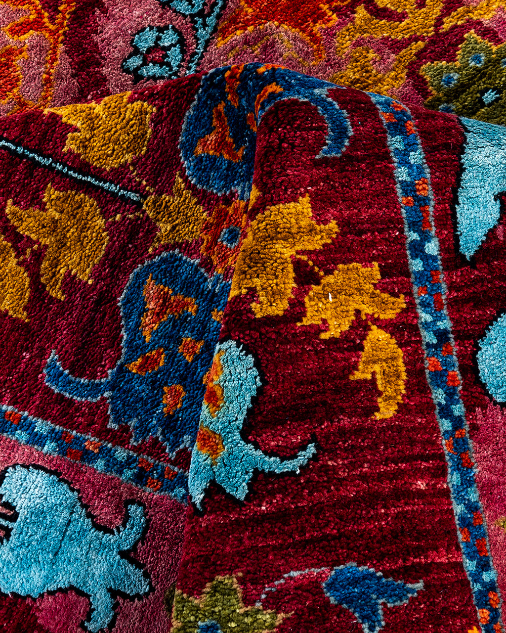 Khiva El Dokuma Yün ve İpek Halı 255x182 cm