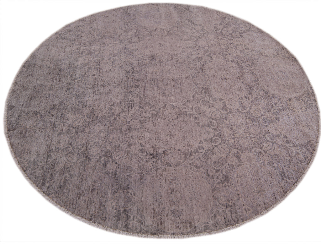 Fawn Circle El Dokuma Yün Halı 173x173 cm