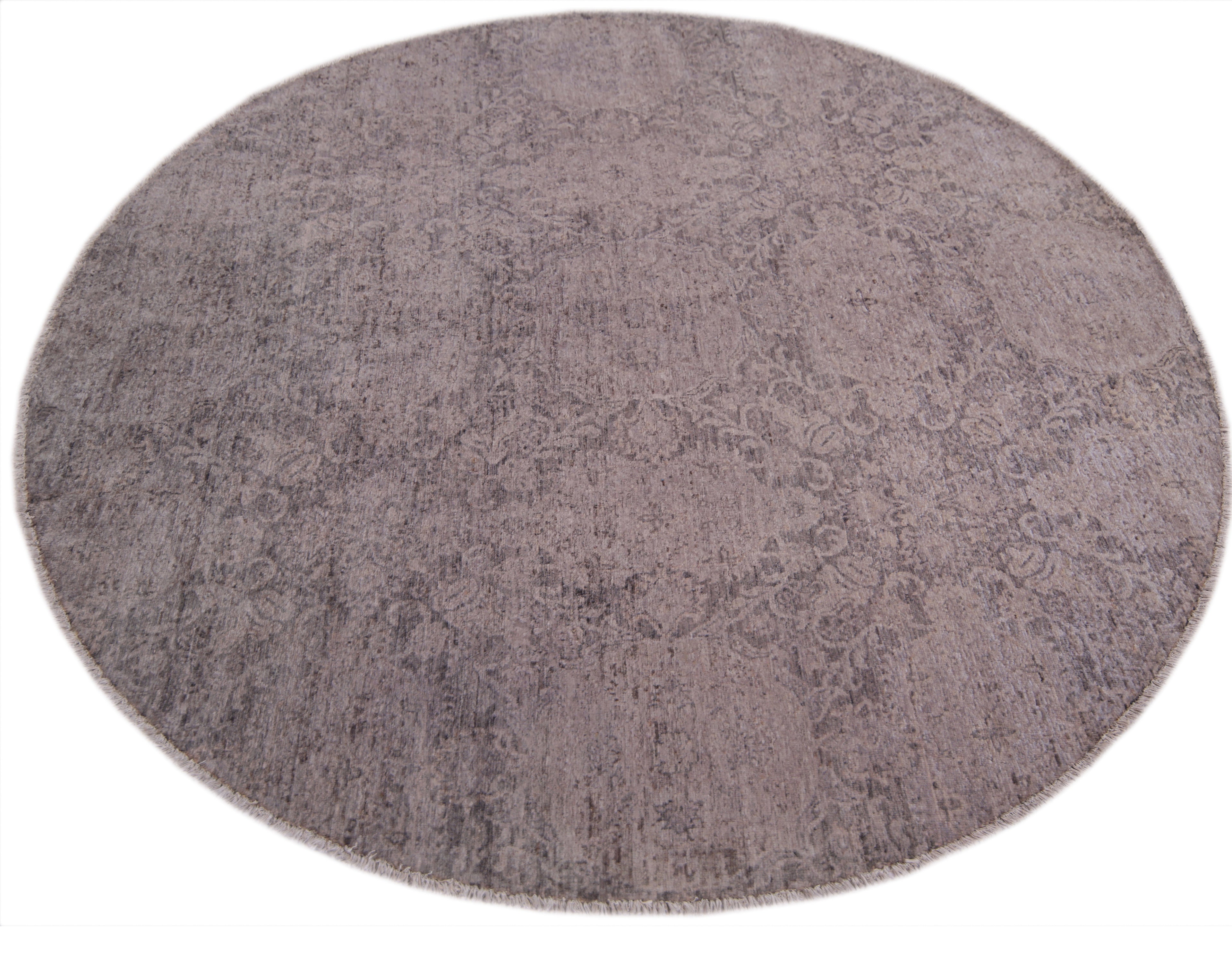 Fawn Circle El Dokuma Yün Halı 173x173 cm