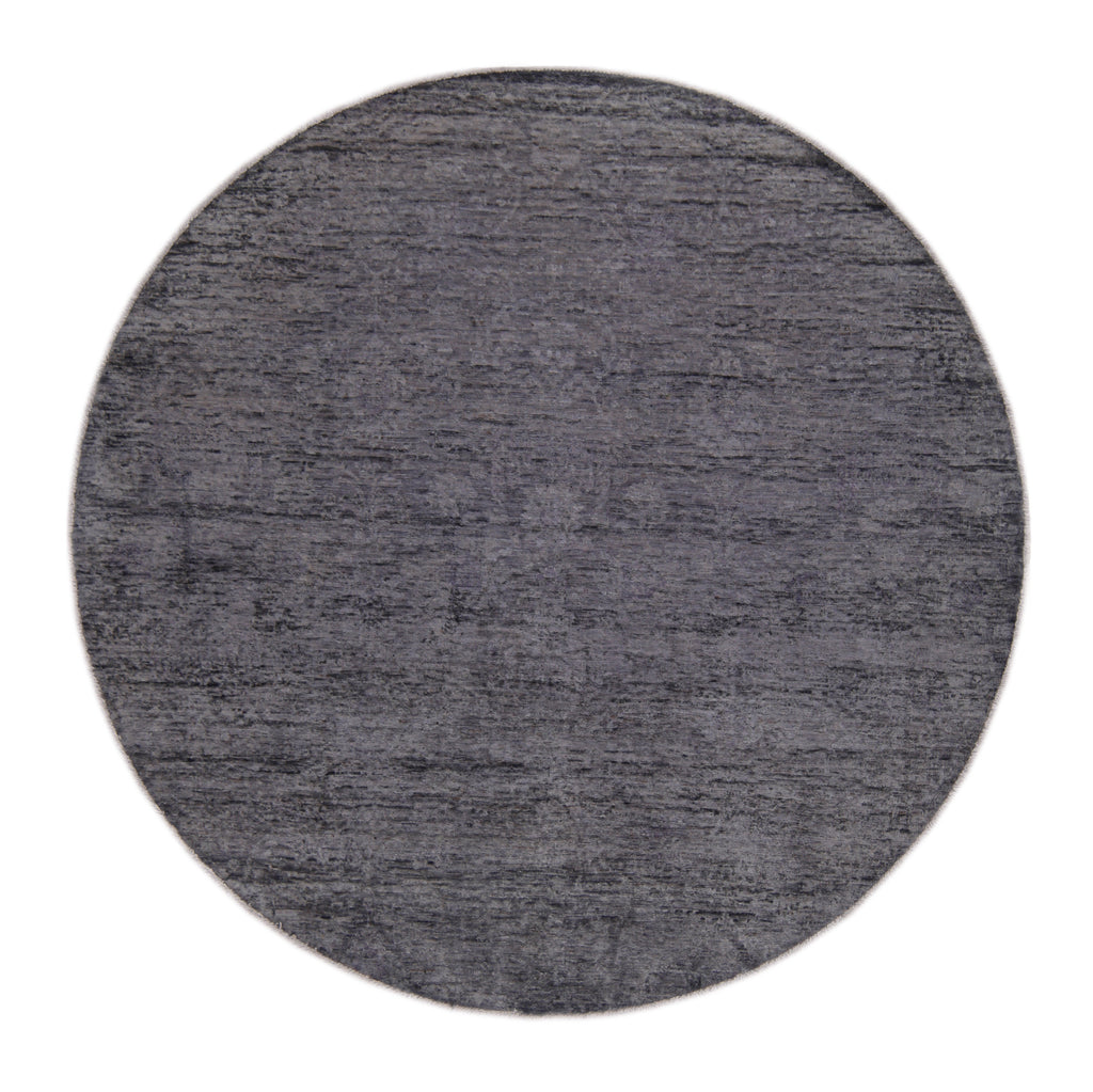 Ashen Orb El Dokuma Yün Halı 173x173 cm
