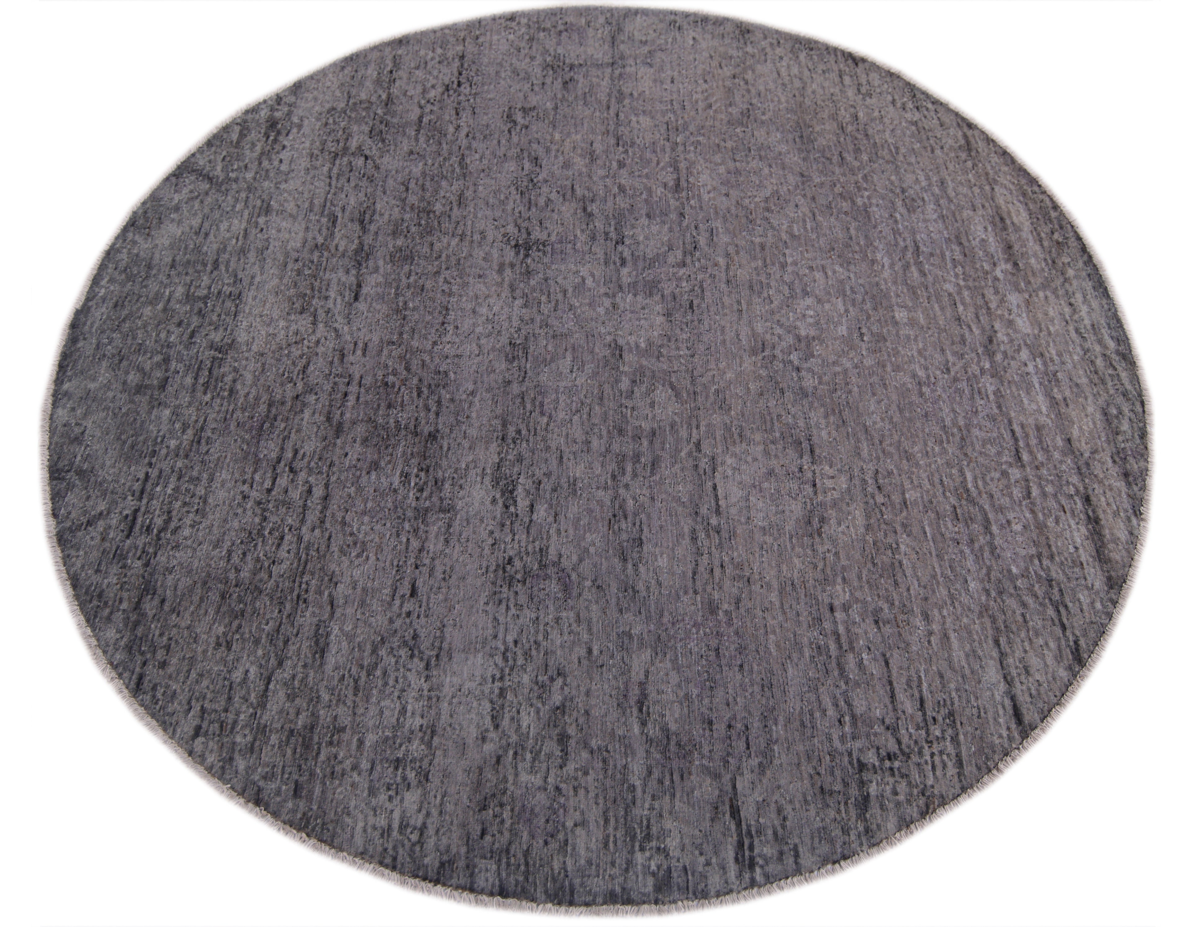 Ashen Orb El Dokuma Yün Halı 173x173 cm