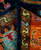Golden Mirage Hand-Woven Wool Carpet 264x191 cm