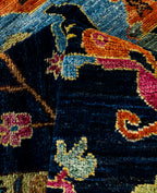 Golden Mirage Hand-Woven Wool Carpet 264x191 cm