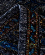 Sapphire Elegance Hand-Woven Wool Carpet 258x188 cm