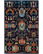 Mystic Dye Hand-Woven Wool Carpet 241x156 cm