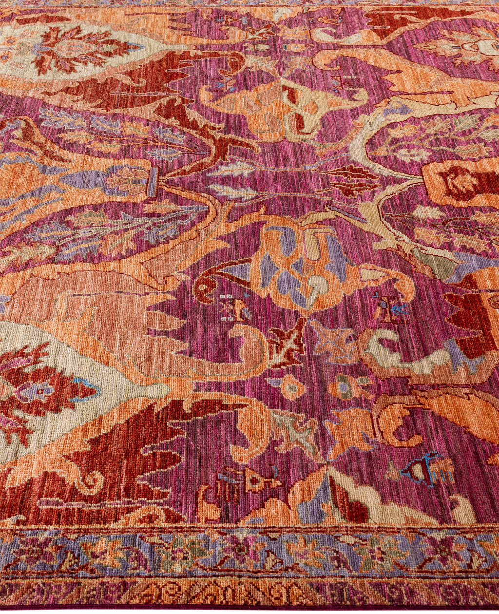 Antique Garnet El Dokuma Yün Halı 277x183 cm