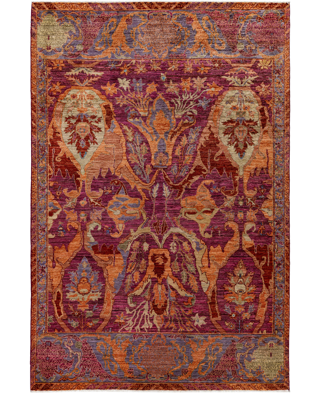 Antique Garnet El Dokuma Yün Halı 277x183 cm